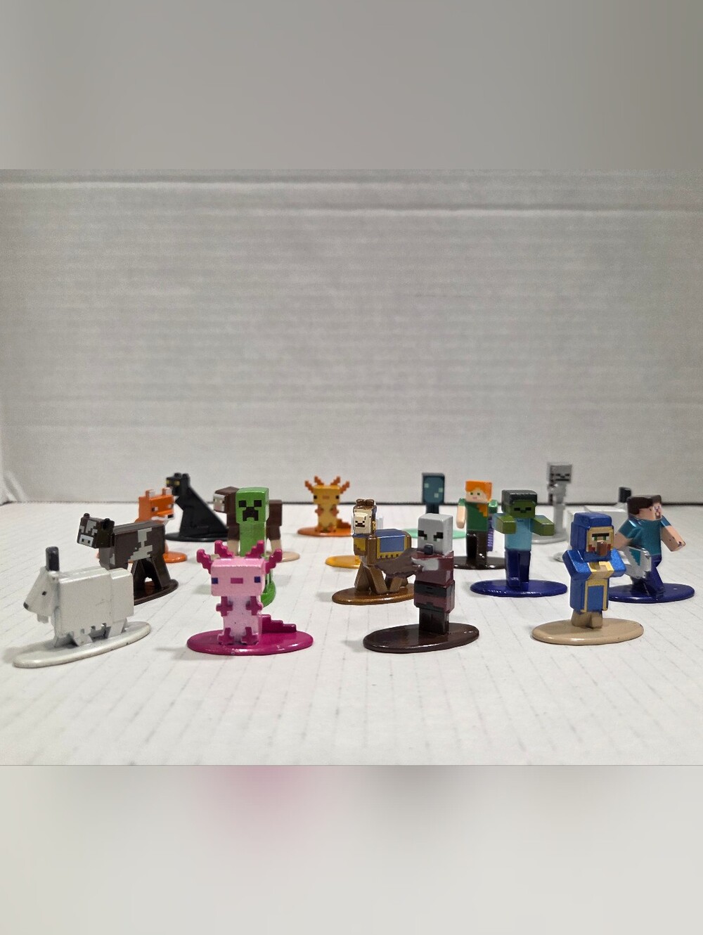 Jada Toys Minecraft Nano MetalFigs Lot Of 18 **READ